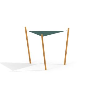 Gölgelik Üçgen 3x3x3 Nature