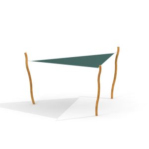 Gölgelik Üçgen 5x5x5 Nature