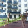 Single Swing (BNS 90cm) çocuk oyun alanı için yuvarlak oturaklı tek salıncak.