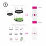 Miniaturka Double Bird Nest Swing (BNS 120 cm) (4)